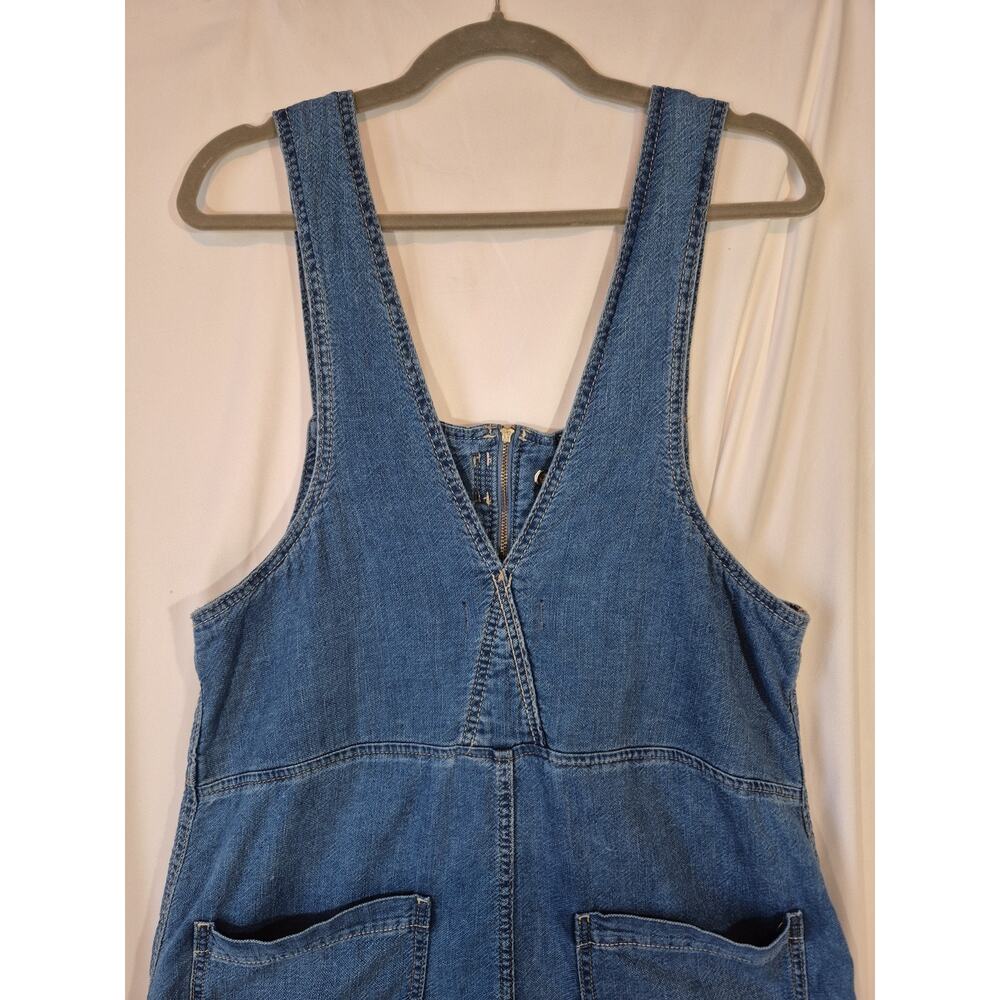 Free People We The Free Jude Cotton Denim Overalls Small - Picture 8 of 9